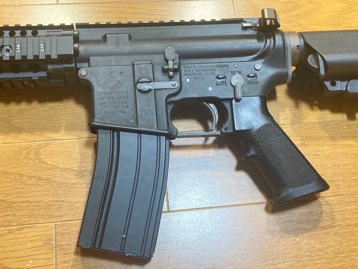 激レア稀少品 ウエスタンアームズMk18 Mod1 カスタム ガスブローバック