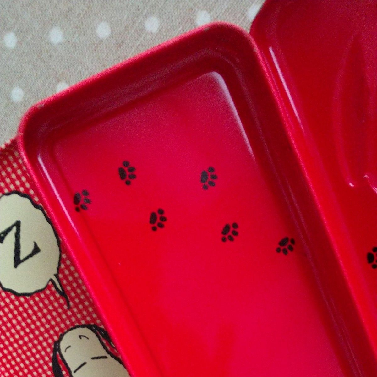 サンリオ スヌーピー レトロ ペンケース 2段 カンペン 缶ペンケース