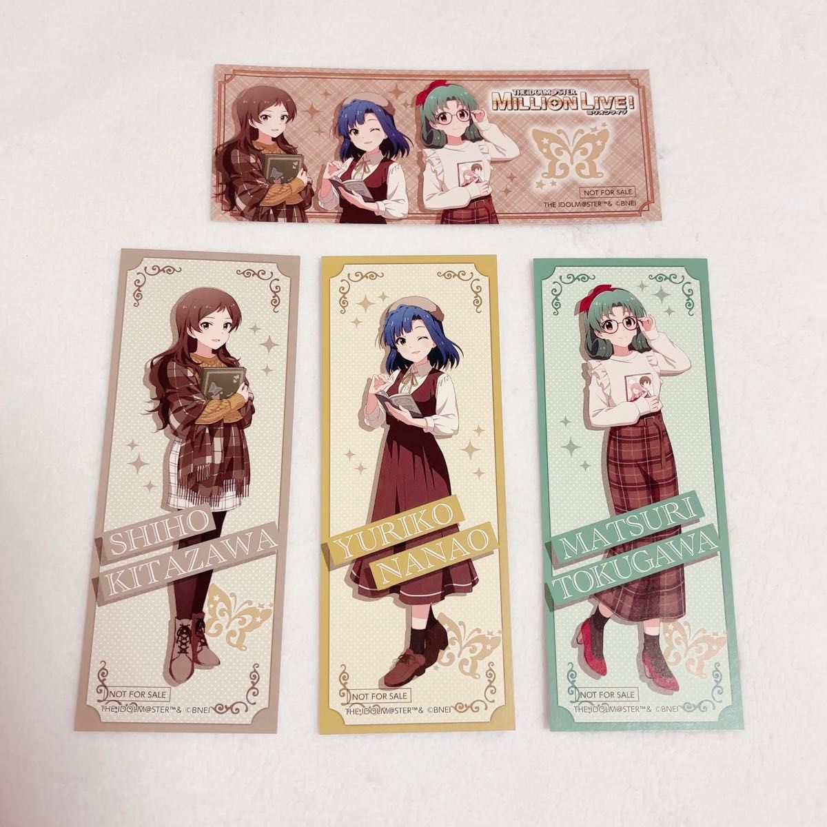 ミリオンライブ しおり4枚セット｜Yahoo!フリマ（旧PayPayフリマ