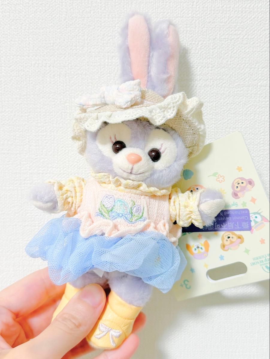 写真の子発送】上海ディズニー 春限定 ステラルー ぬいぐるみキー