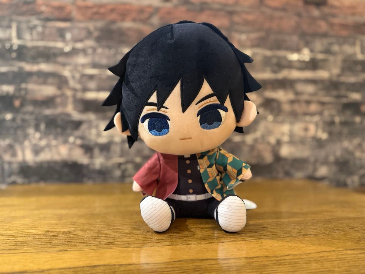 鬼滅の刃 ぬいぷりけ おすわりBIG ぬいぐるみ 冨岡義勇｜Yahoo!フリマ