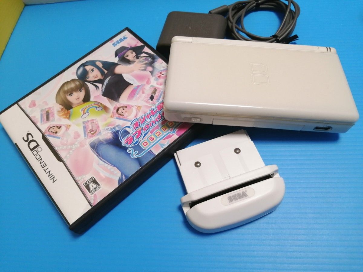 Nintendo DS Lite クリスタルホワイト 本体 + オシャレ魔女ラブand