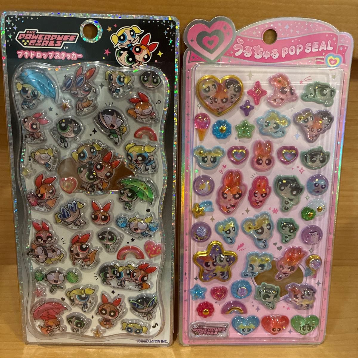 新品 正規品 パワーパフガールズ うるちゅるポップシール プチドロップ
