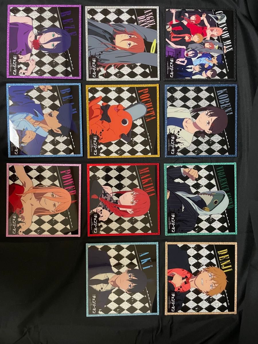 チェンソーマン TSUTAYA アクリル色紙 レゼ マキマ アキ 天使の悪魔