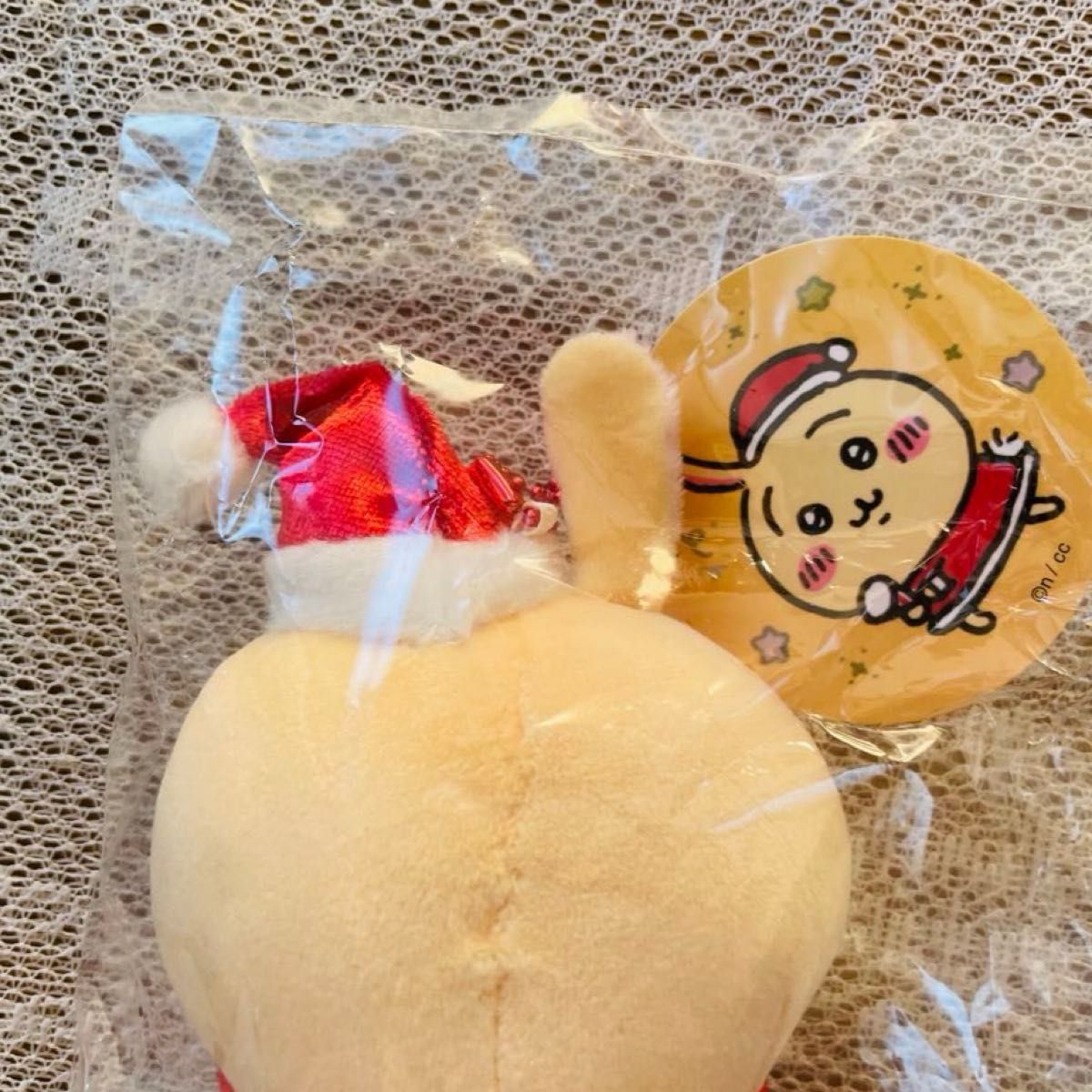 ゆうゆう】ちいかわ うさぎ サンタさんだ！ 持ちますマスコット ちい