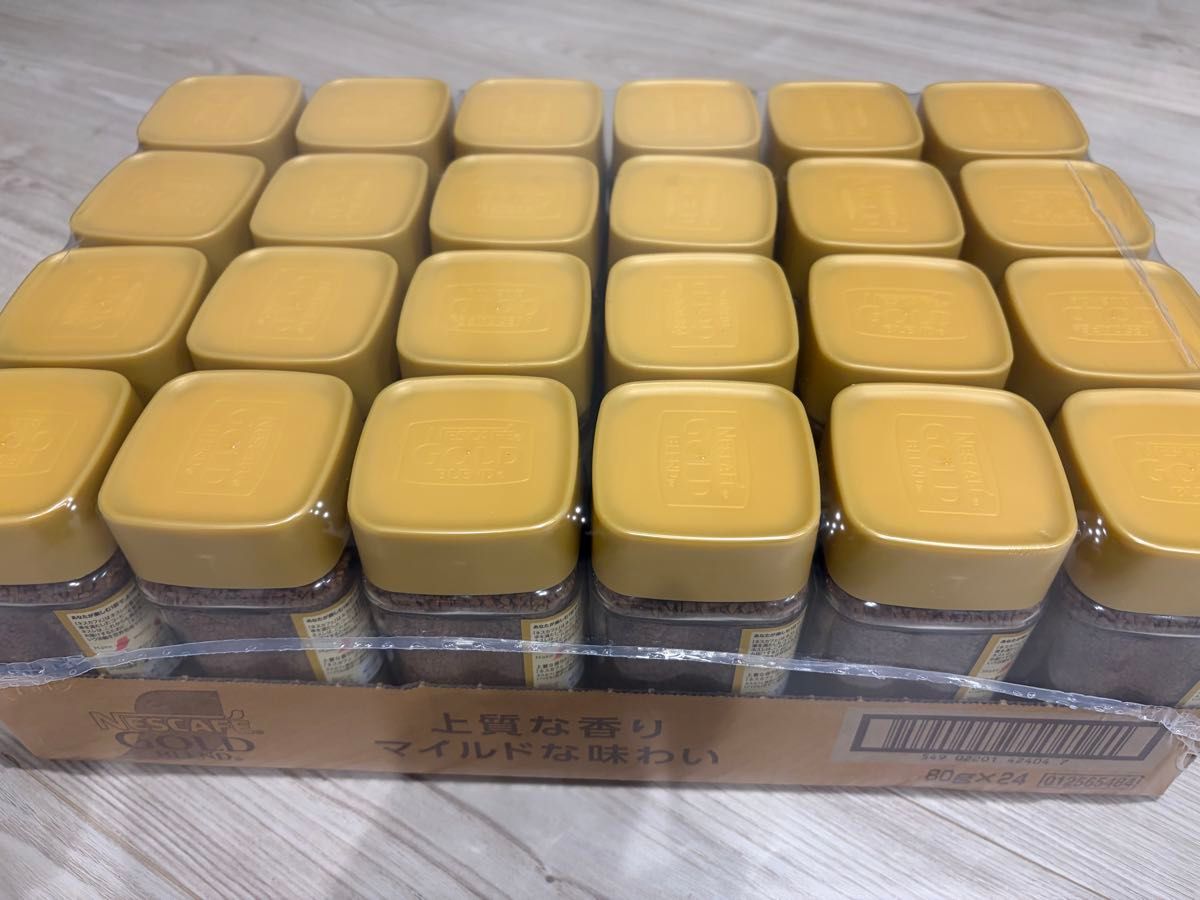 ネスカフェ ゴールドブレンド 80g 1ケース （80g×24本) 新品未開封品
