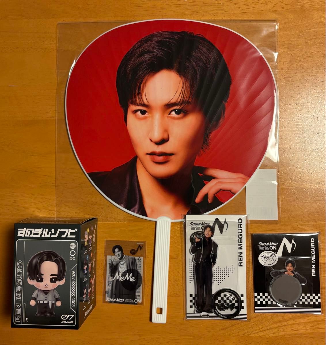 目黒蓮くん5点セット Man Dome Tour2025-2026ON Man Dome Tour 2025