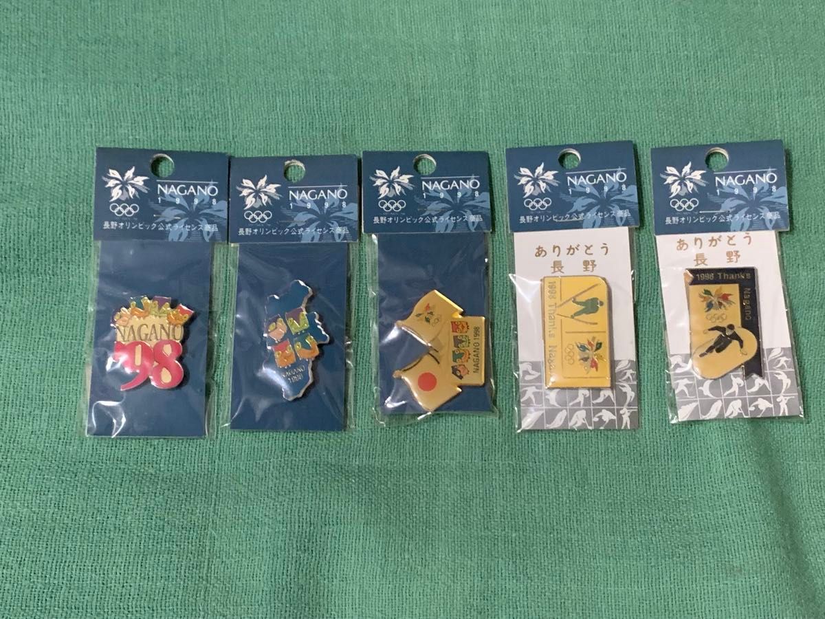 長野冬季オリンピック1998公式ピンバッジ 1998年 長野オリンピック