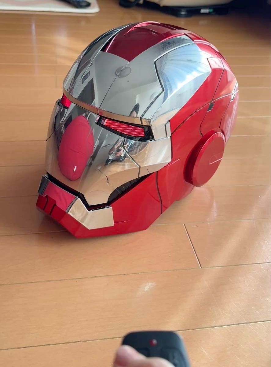 アイアンマン マスク リアルモデル 自動開閉 音声 LED発光 ironman