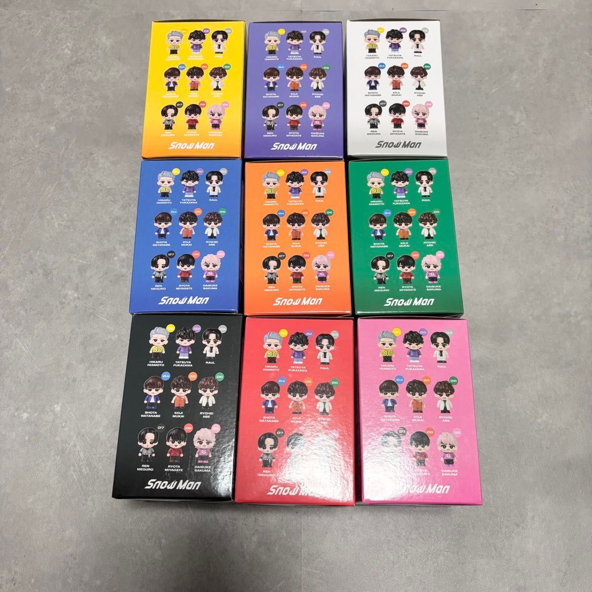 すのチルソフビ セット Man ON ツアーグッズ すのチルソフビ セット