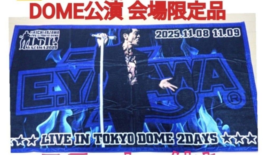 入手絶対困難 矢沢永吉 SBT (Do It YAZAWA2025) 東京ドーム 新品/未