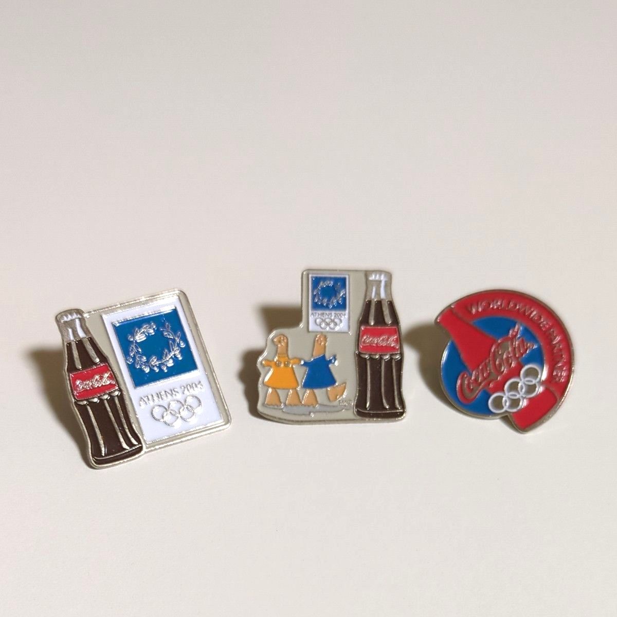 コカコーラ ピンバッジ デイピン オリンピック 非売品 DAY2 DAY3