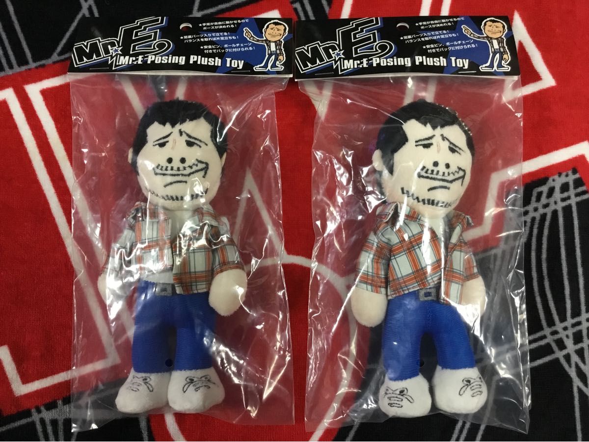 矢沢永吉 Mr E ポージングぬいぐるみⅢ( I LOVE YOU OK ) 2個セット
