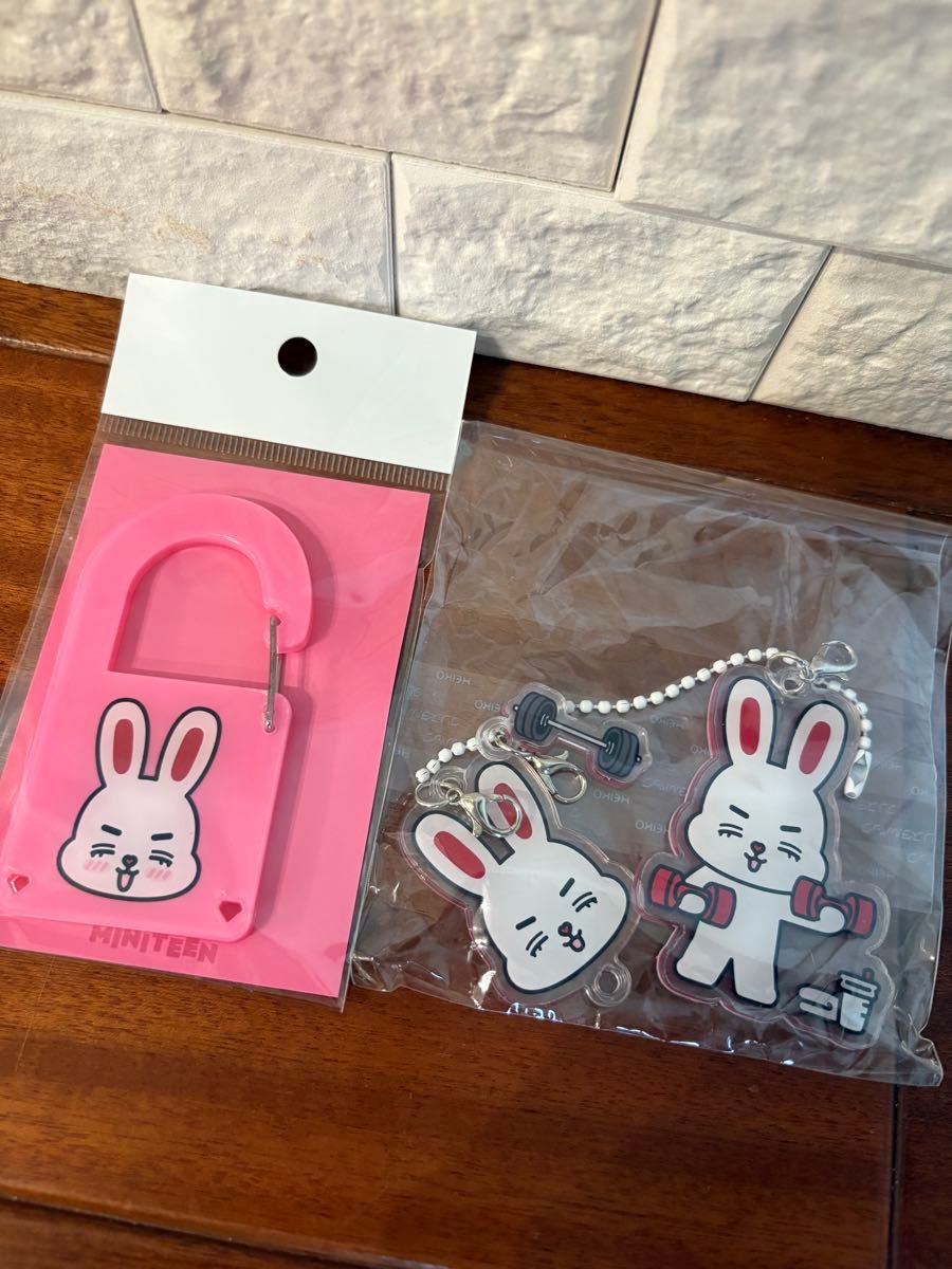 新品 MINITEEN キーリング チェチェリーセット エスクプス セブチ ミニ