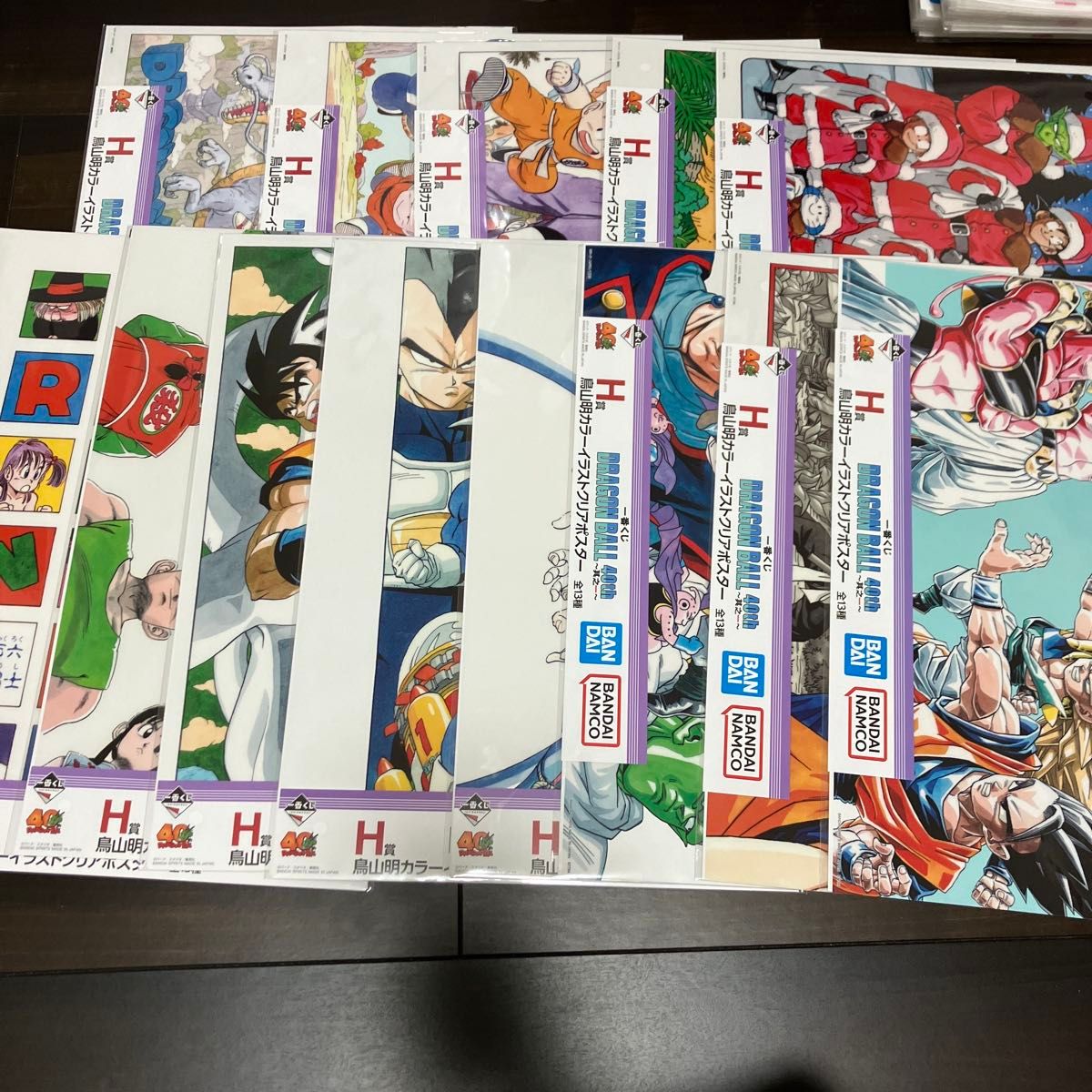 一番くじ ドラゴンボール 40th H賞 カラーイラストポスター