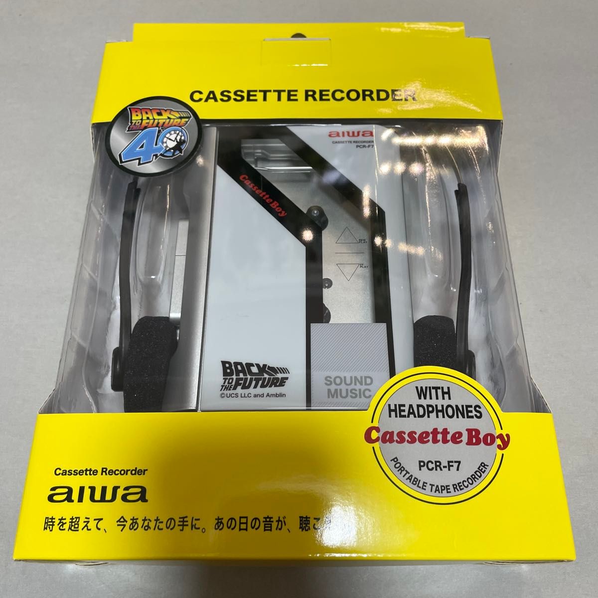 バックトゥザフューチャー カセットボーイ カセットプレーヤー ドンキ