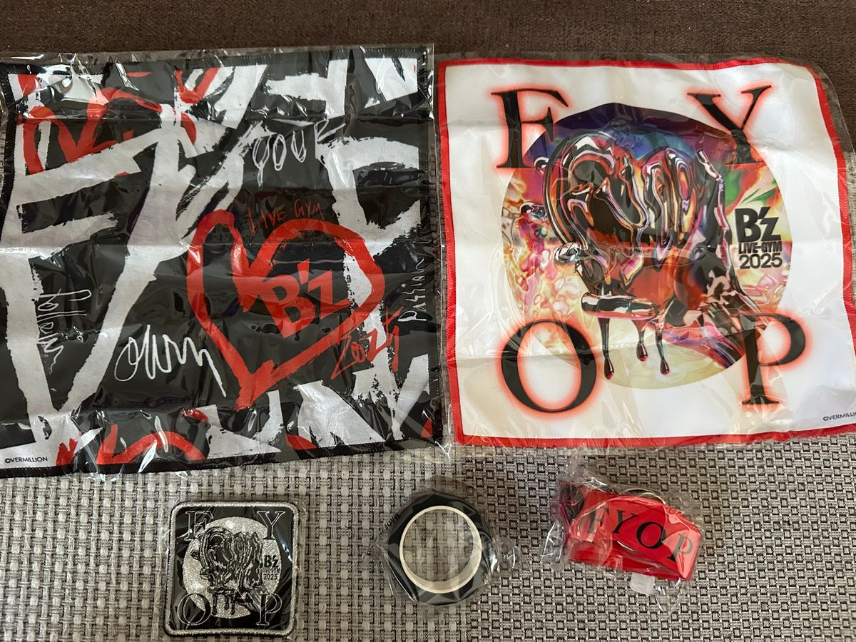 B'z LIVE-GYM 2025 -FYOP- ガチャ 5種セット｜Yahoo!フリマ（旧PayPay