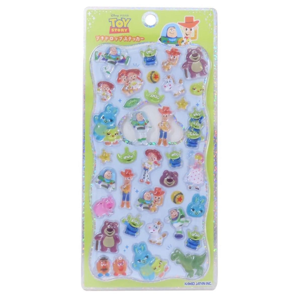 トイストーリー プチドロップステッカー ボンボンドロップシール サン