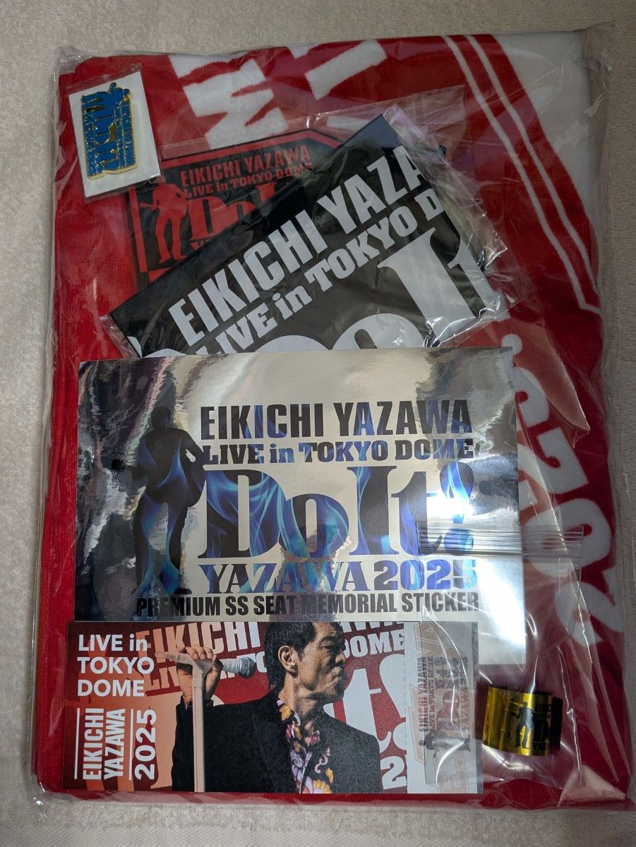 矢沢永吉 Do It 東京ドーム PSSグッズ フルセット ( タオル他 ) +