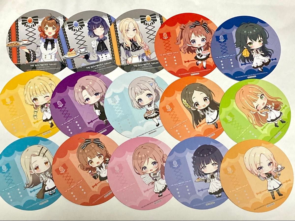 学園アイドルマスター 学マス アニメイトカフェ イラストカード