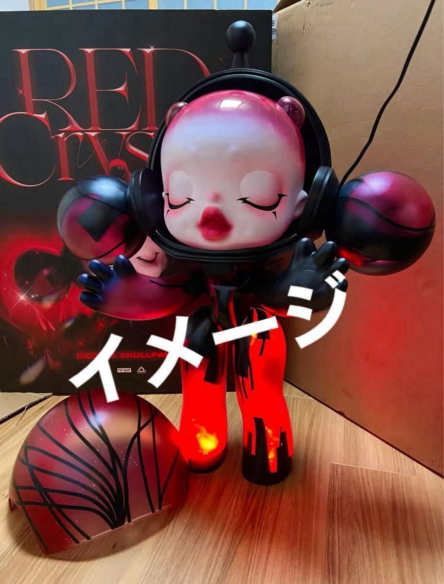 限定1300体 POP MART MEGA α SKULLPANDA 1000% Red Crystal｜Yahoo