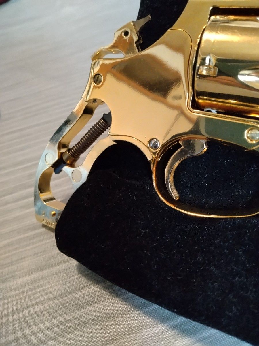美品❗️コクサイS&W M36 24kメッキ ゴールド モデルガン S&W M36