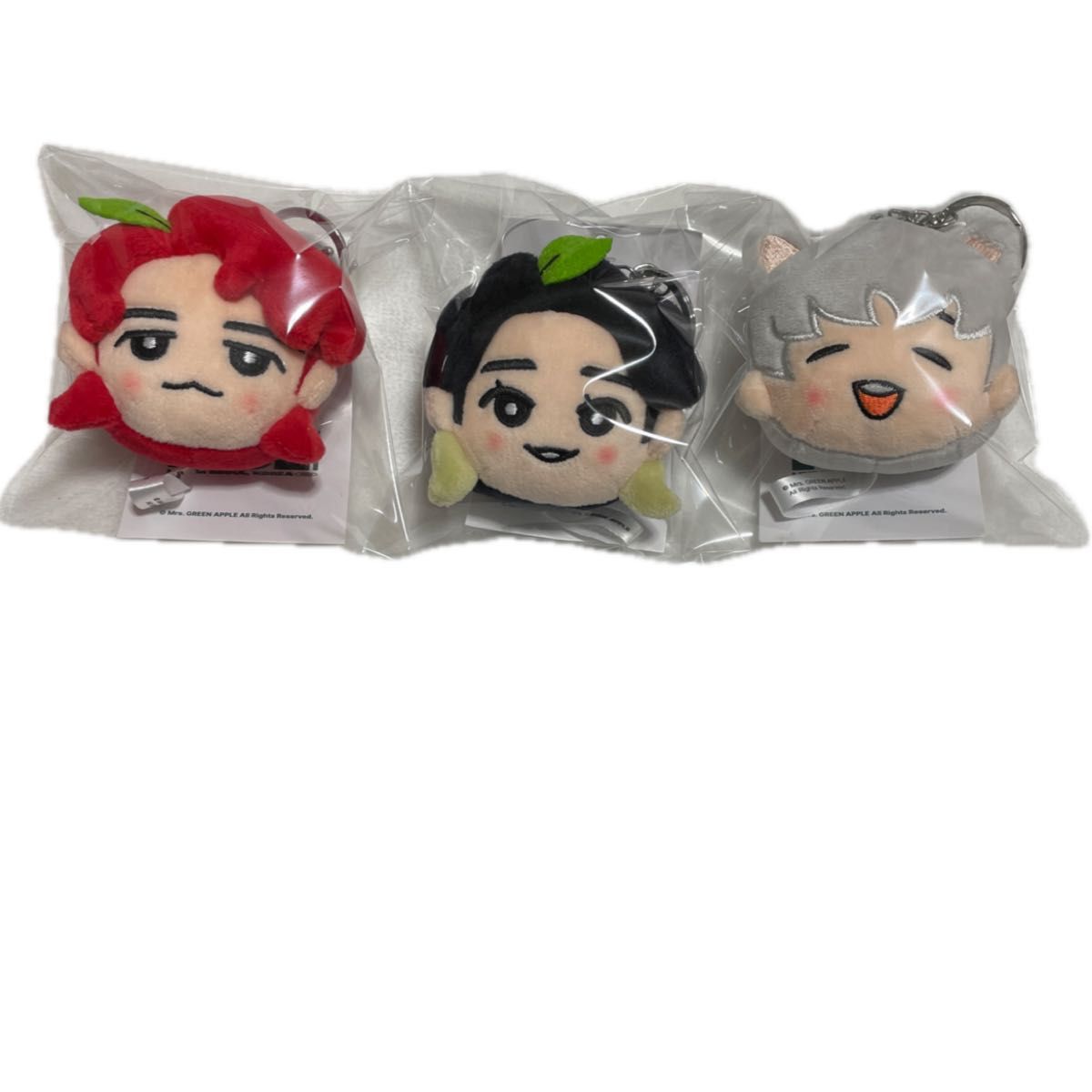 ミセス ソウルライブ ぬいキーリング 3人セット ミセスグリーン