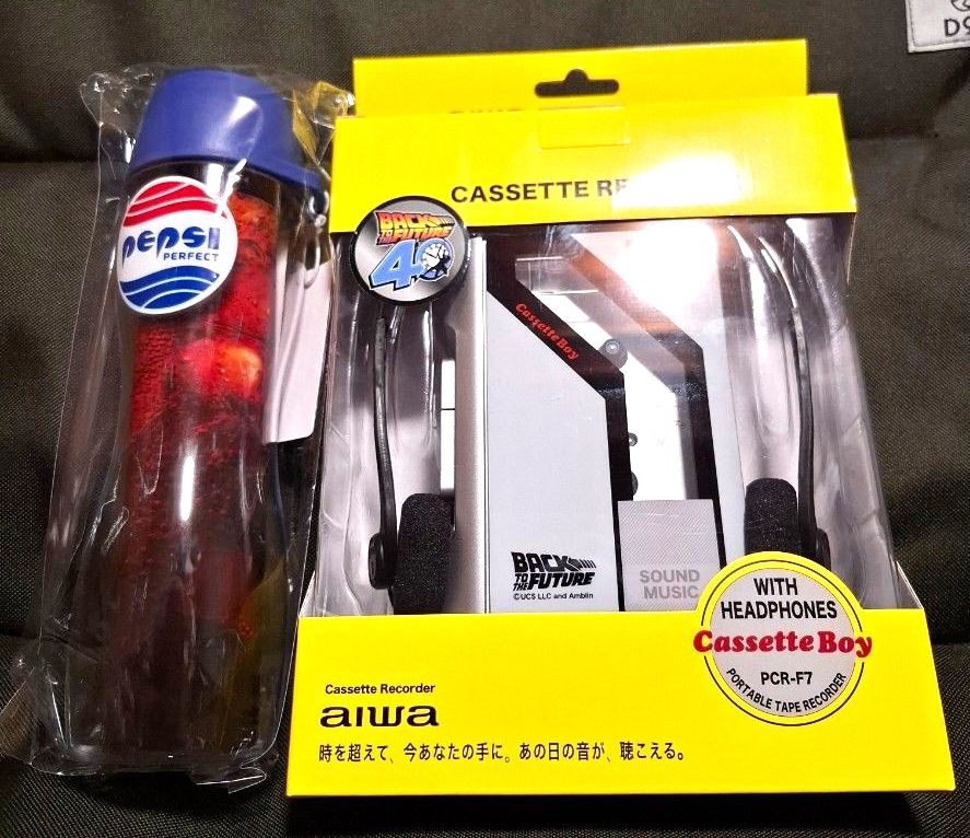 バックトゥザフューチャー ドン・キホーテ カセットレコーダー ペプシ