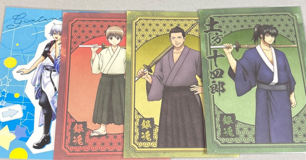 銀魂 坂田銀時 土方十四郎 ポストカード アニメ 3年Z組銀八先生 近藤