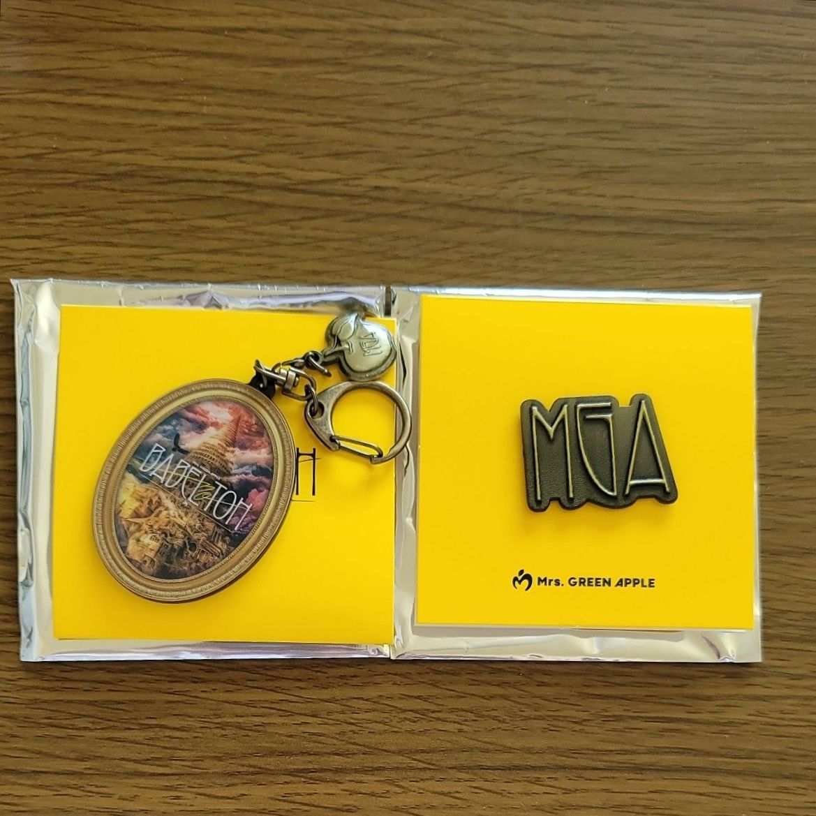 新品未開封】Mrs GREEN APPLE バベルの塔 ランダムアイテム ピンズA&