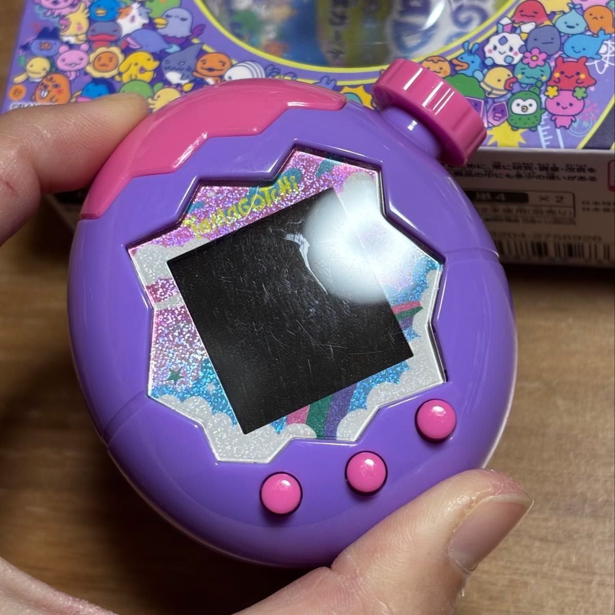 たまごっちパラダイス Purple Sky パープル Blue Water ブルー Pink