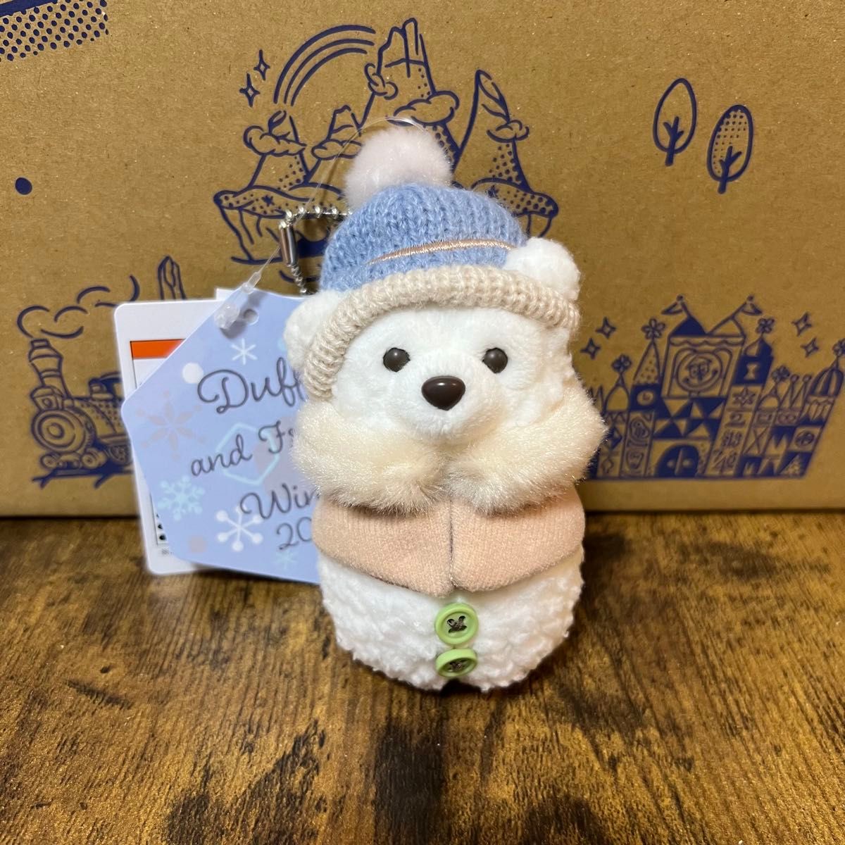 雪だるま ぬいぐるみチャーム 2個セット シークレット ダッフィー