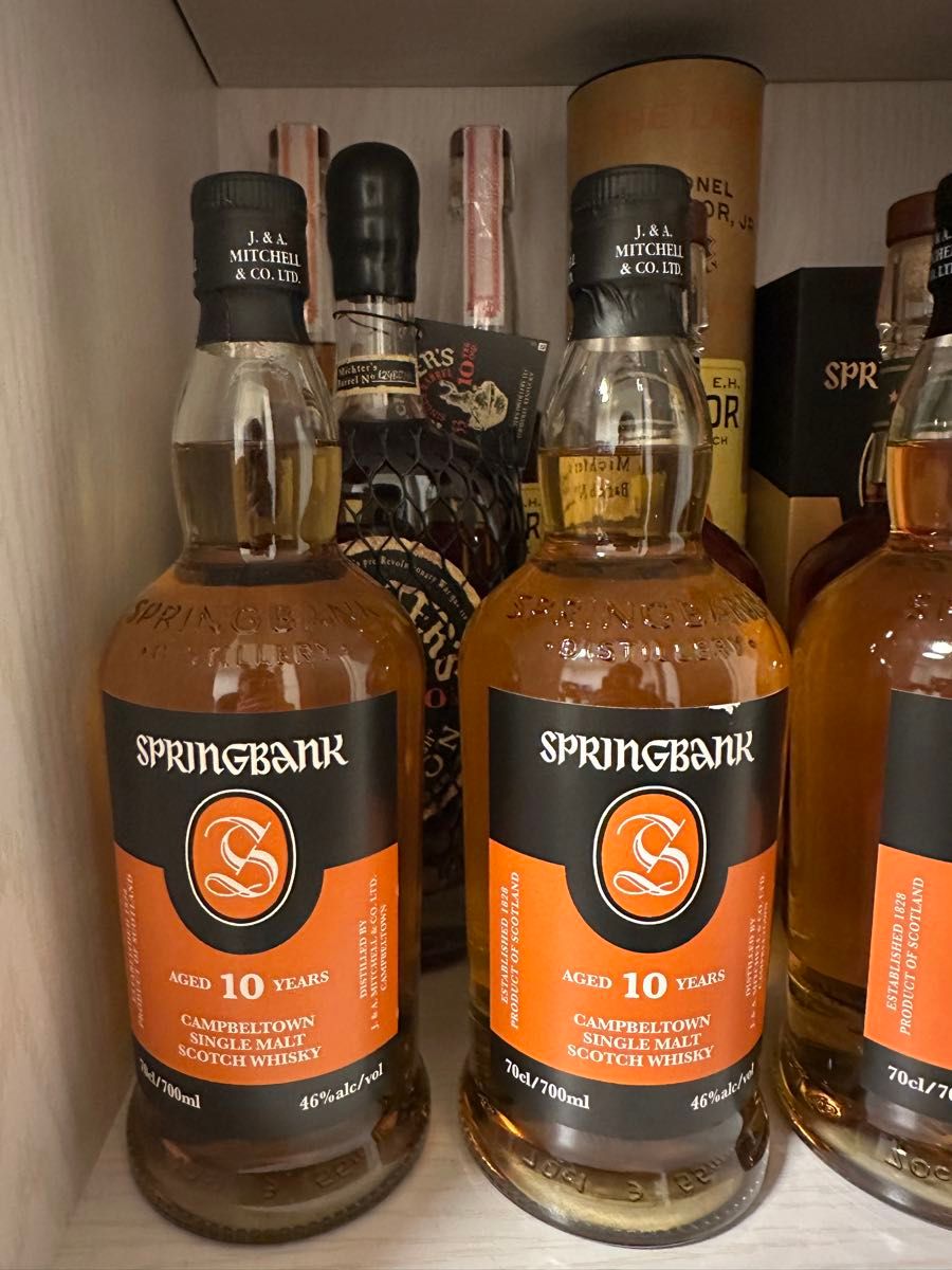 スプリングバンク10年新旧ボトル飲み比べ～ - 紬とウィスキー