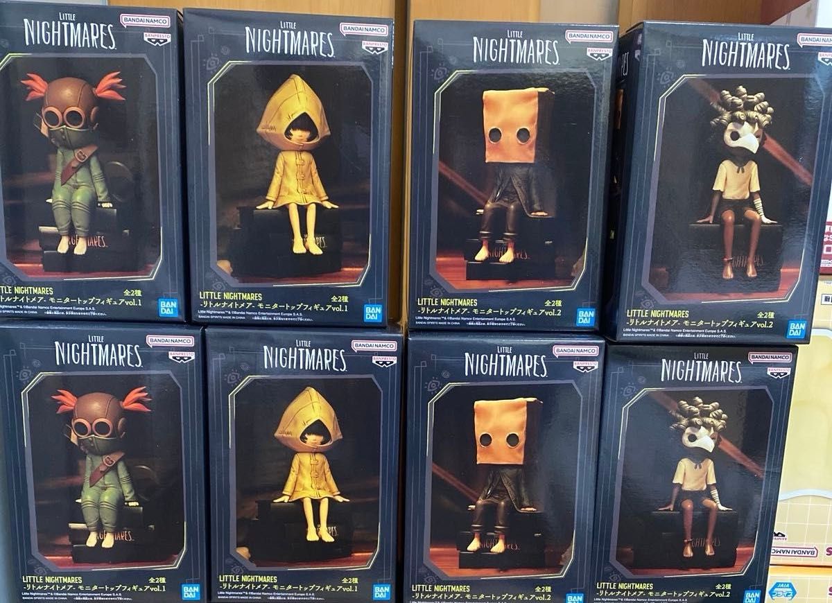 リトルナイトメア モニタートップフィギュア vol 1 vol 2 全4種8点