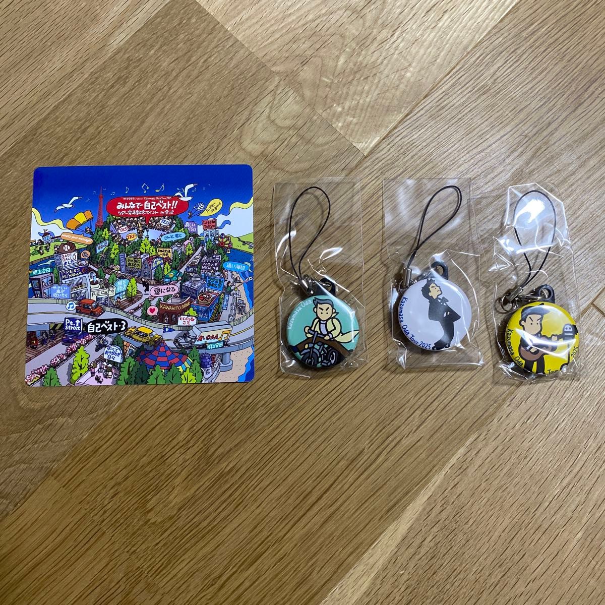 小田和正 みんなで自己ベスト 完走記念 ステッカー オリジナルチャーム