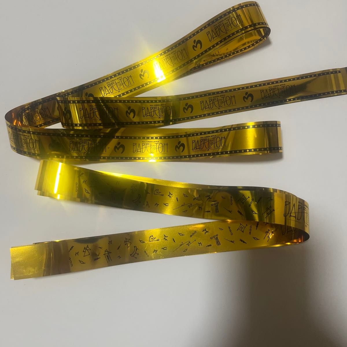 Mrs GREEN APPLE バベルの塔 金テープ 銀テープ 各1本 2本セット ①