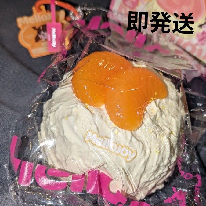 mellojoy クリームまみれ スクイーズ メロジョイ大福 みかん ミカン