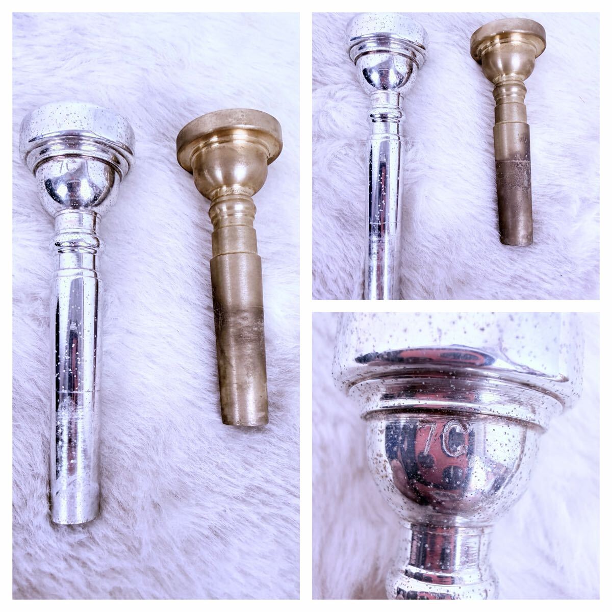 演奏確認済 ピストン良好 SAVALEY B♭トランペット マウスピース2本付