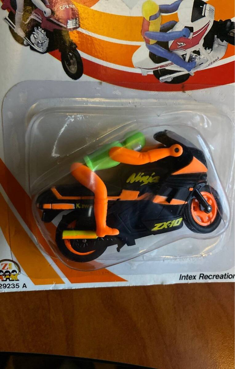 希少なビンテ ジ Zee Toys INEX モ タ ド フリップサイクル Kawasaki