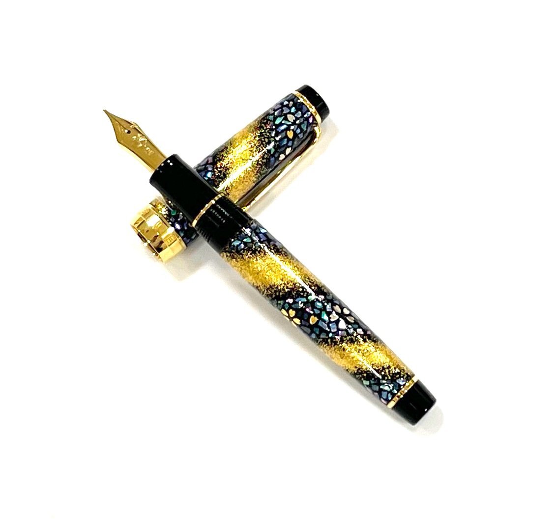 インク切れ SAILOR セーラー 内閣総理大臣 特別慰労品 金蒔絵 螺鈿 桜