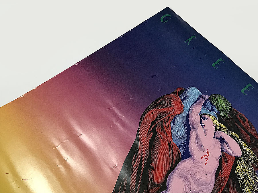 ポスター】横尾忠則 1974年 B1サイズ GREETING はいづか印刷 HAIZUKA