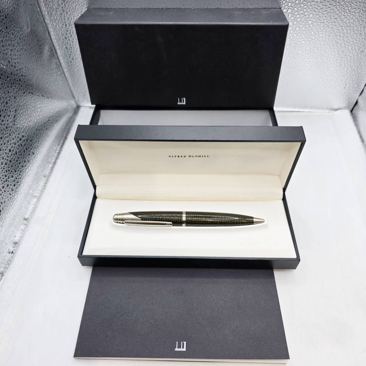 4174】アルフレッド・ダンヒル ボールペン ツイスト式 シルバー