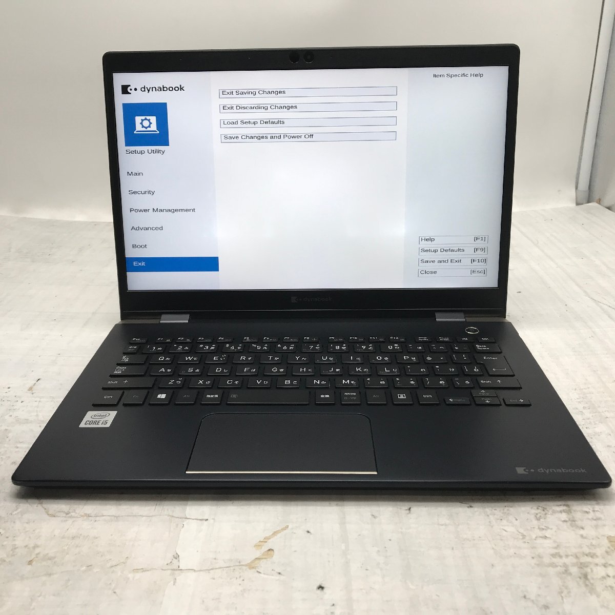 Dynabook Inc. dynabook 工場 G83/FS Core i5 10210U 1.60GHz/16 GB