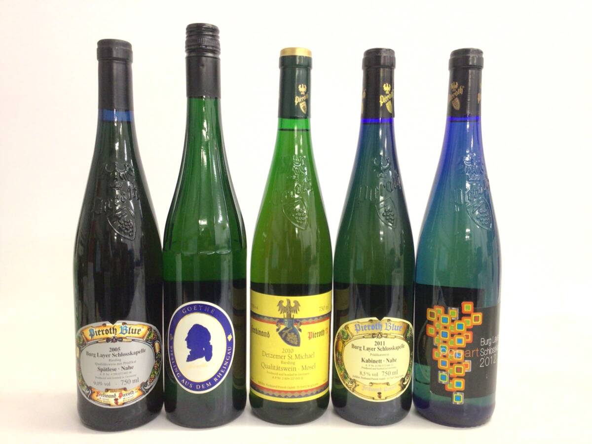 1円スタート訳あり ドイツ 白ワイン 5本セット 2024 750ml 8.5/9.0/9.5/
