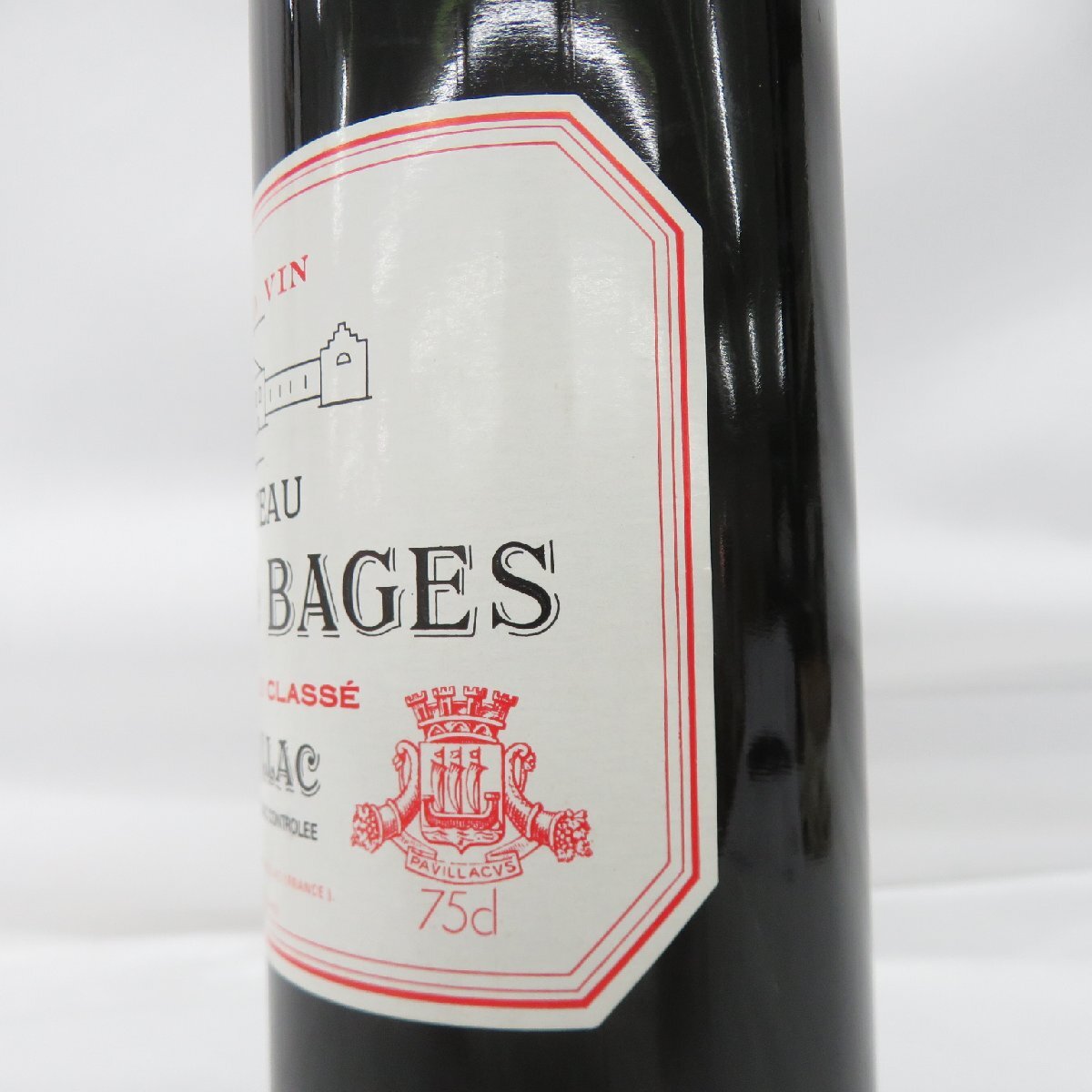 未開栓】Chateau Lynch Bages シャトー・ランシュ・バージュ 1982 赤