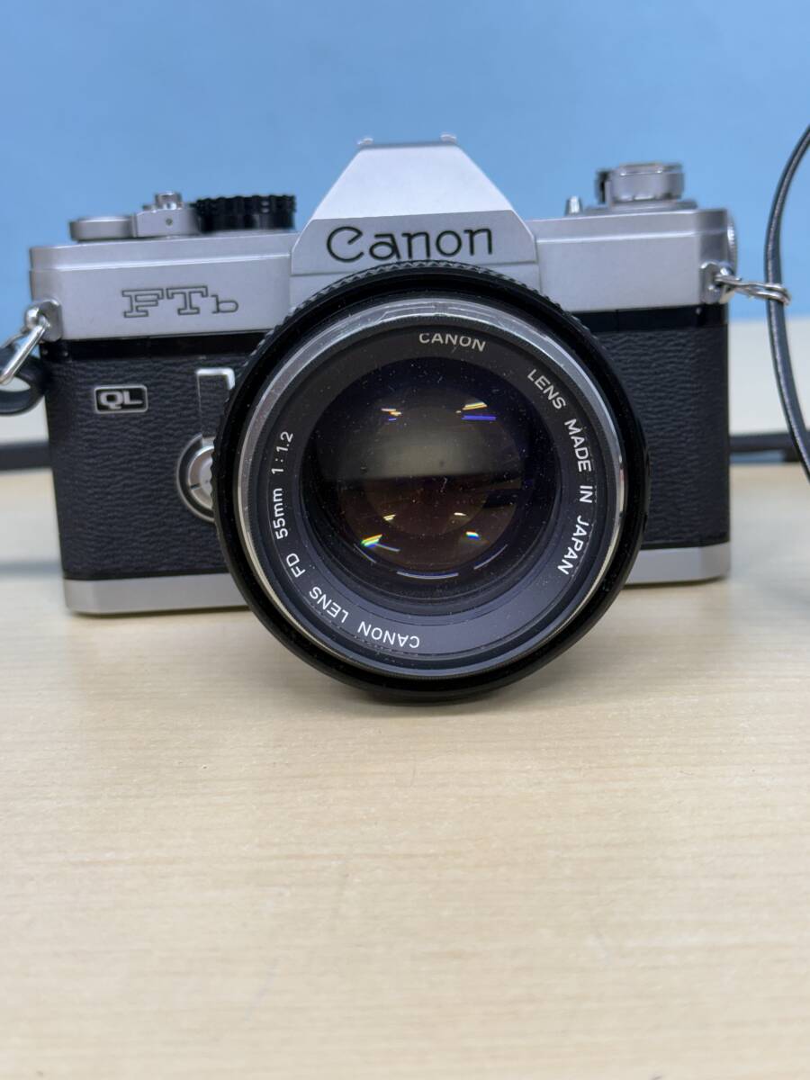 ☆CANON キャノン FTb フィルムカメラ 一眼レフカメラ ブラックカラー