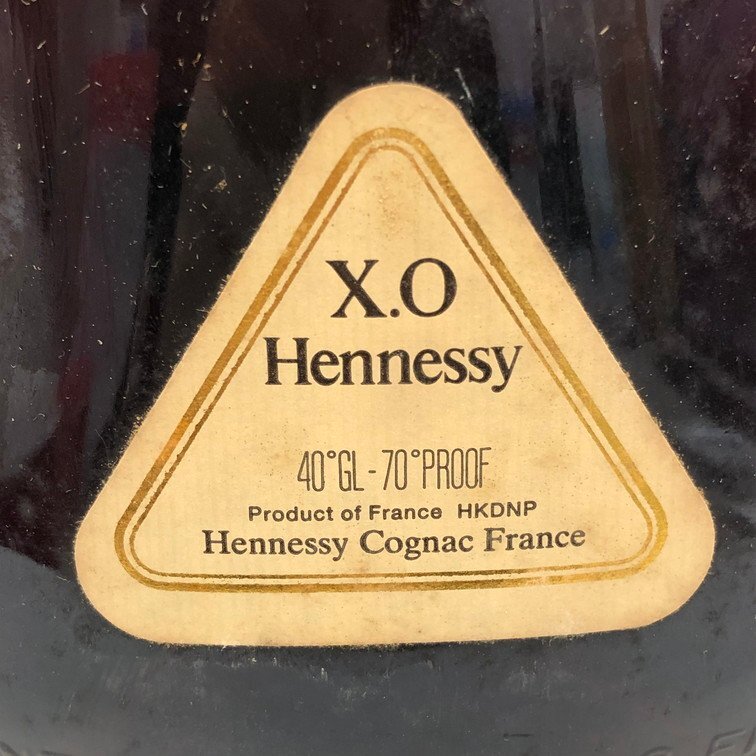 Hennessy ヘネシー ブランデー コニャック XO 1000ml 40％ 未開栓 国外