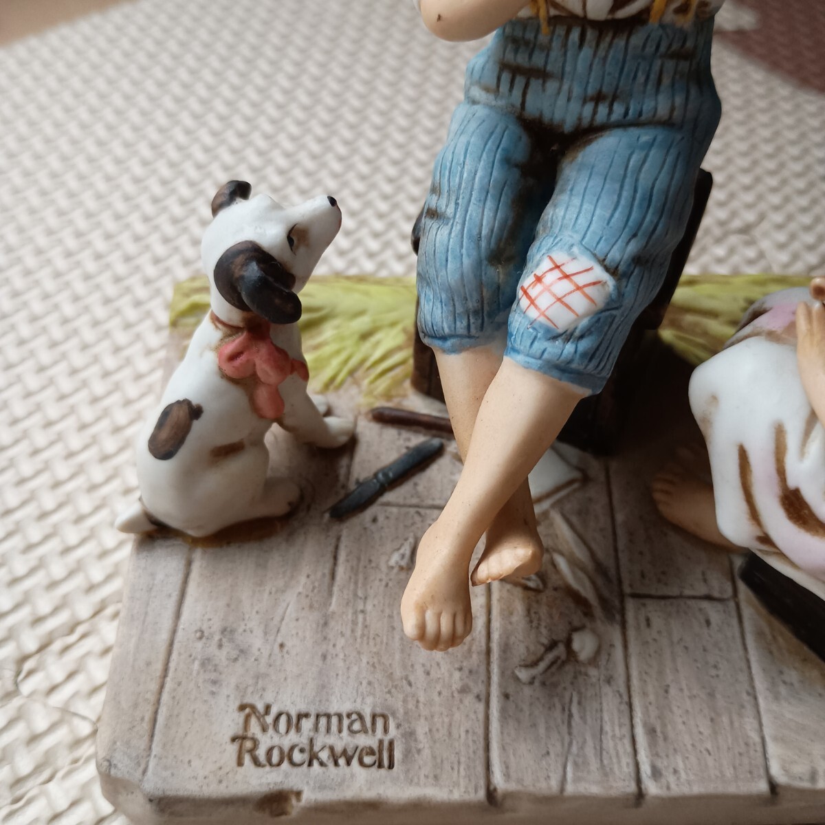 ノーマン・ロックウェル The Music Master 1920 少年と女の子