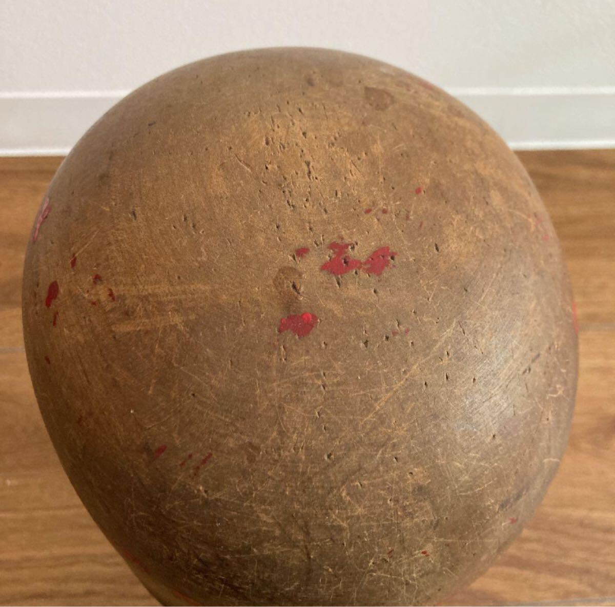 イギリスアンティークビンテージハットメイカーマネキン木製アイアン