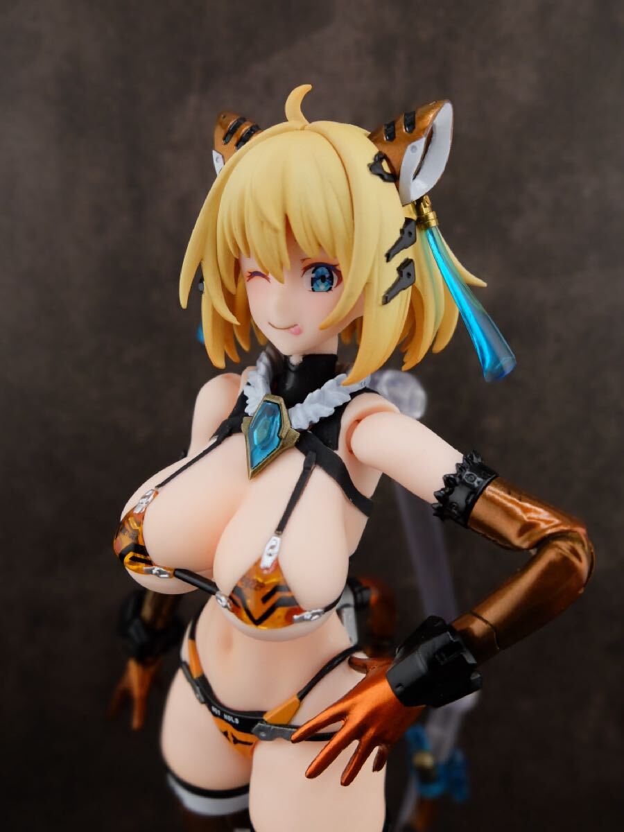 PLAMAX ソフィア・F・シャーリング 虎アーマーVer. 塗装済み完成品